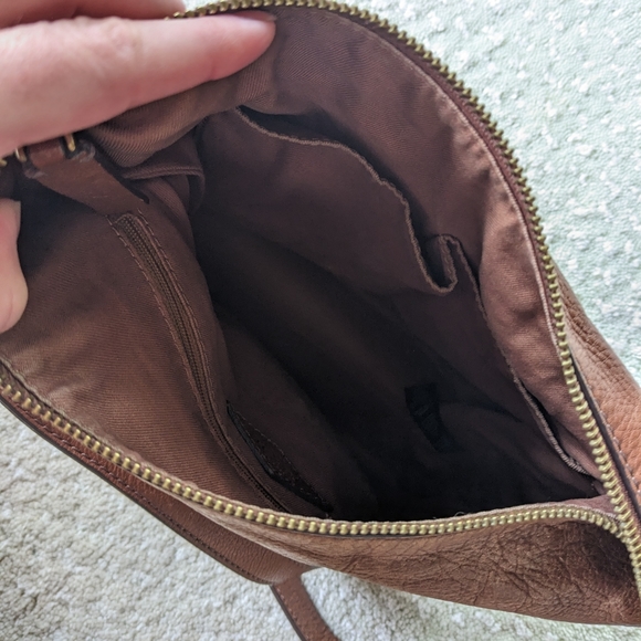 Fossil leather purse over the shoulder - Picture 2 of 2